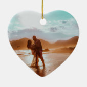 プロポーズ オーナメント - 結婚してくれ 黒白 トリブ (裏面)