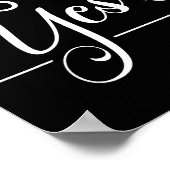 プロポーズ 承諾 指輪 プロポーズ発表 記念 ポスター (角)