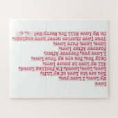 プロポーズ/結婚してくれるか? ジグソーパズル (横)