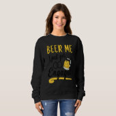 プロポーズ Beer Me 恋人ができました スウェットシャツ (正面フル)
