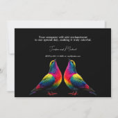 🌈 プロミスの鳩LGBTQ 招待状 (裏面)