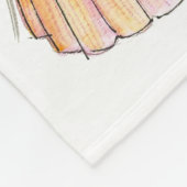 プロムかわいらしヴィンテージ50sパーティードレスファッショニスタ フリースブランケット (角)