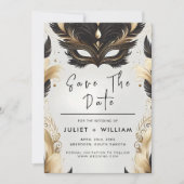 プロムの仮装ボール結婚ズ セーブザデート (正面)