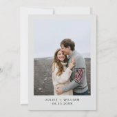 プロムの仮装ボール結婚ズ セーブザデート (裏面)