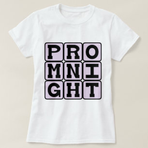 プロムの夜 高校の祝祭 Tシャツ