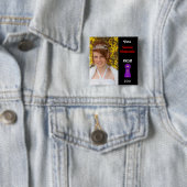 プロムクイーン（パープル）に投票 缶バッジ (インサイチュ)