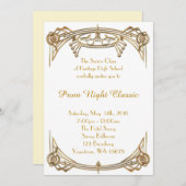 プロムナイトクラシック 招待状 (正面/裏面)