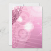 プロムナイト招待状 招待状 (裏面)