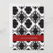 プロムナイト 招待状 (裏面)