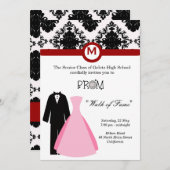 プロムナイト 招待状 (正面/裏面)