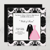 プロムナイト 招待状 (正面/裏面)