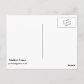 プロムナードからのマルドン・エセックス ポストカード (裏面)