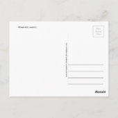 プロムナードはキプロスのリマスソルで ポストカード (裏面)