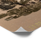 プロムナード – Market Day, Taunton, Somerset, England ポスター (角)