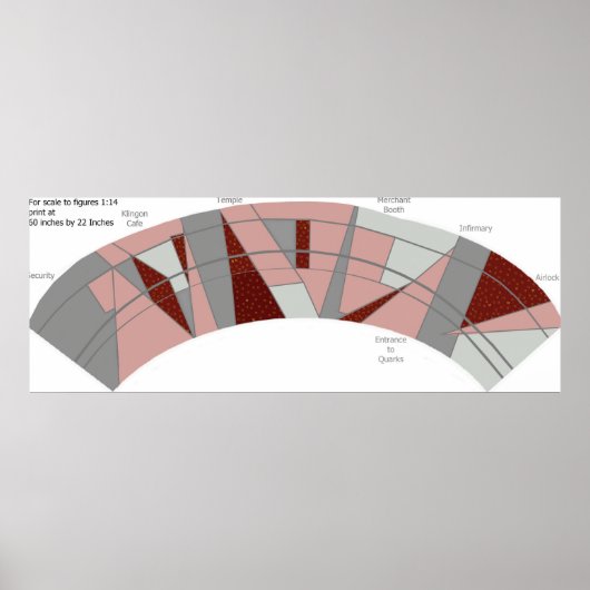 プロムネードジオラマカーペット ポスター (正面)