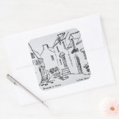 プロムネードデュルイカード |ブリタニー・ラ・ロッシュ・ベルナール スクエアシール (封筒)