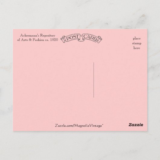 プロムネードドレスアッカーマンのリポジトリ ポストカード (裏面)