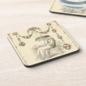 'プロムネードドレス'リージェンシーファッショーンプレート コースター (左側)