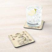 'プロムネードドレス'リージェンシーファッショーンプレート コースター (右側)