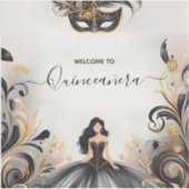 プロムファンシーマスクおもしろい仮装ボールキンセアニェラ シール (正面)