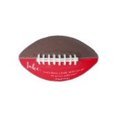 プロムユニークダンスのプロポーズ頼サッカー選手 アメリカンフットボール (正面)