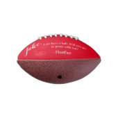 プロムユニークダンスのプロポーズ頼サッカー選手 アメリカンフットボール (回転270)