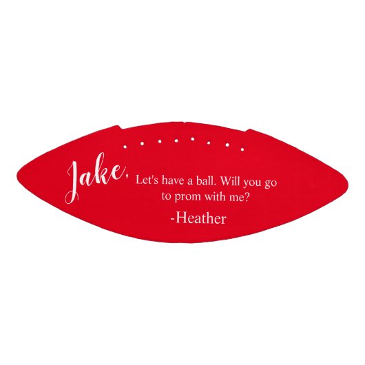 プロムユニークダンスのプロポーズ頼サッカー選手 アメリカンフットボール (パネル)