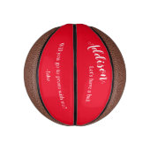 プロムユニークフォーマルダンス提案バスケッ頼プ ミニバスケットボール (縦)