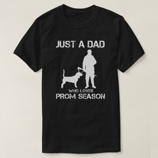プロム好きなパパ Tシャツ (デザイン正面)