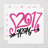 プロム招待状 招待状 (正面/裏面)