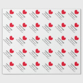 プロム提案用の贈答品包装紙 ラッピングペーパー (フラット)