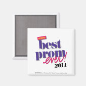 プロム最高のエバー – パープル マグネット (正面/裏面)