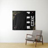 プロム紙吹雪卒業の背景 タペストリー (インサイチュ(横))