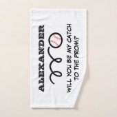 プロム野球のプロモーションに招かれるのはあなたですか? ハンドタオル (ハンドタオル)