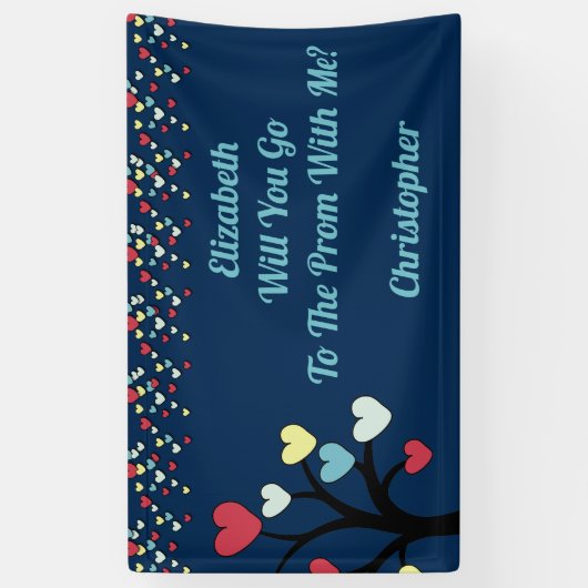 プロム頼ラヴハートへの提案 横断幕 (縦)