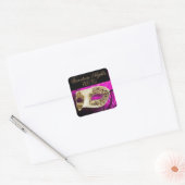 プロム2011ヴェネチアンナイツマスカレードパーティー スクエアシール (封筒)