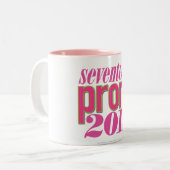 プロム2011年- Pink Lt ツートーンマグカップ (正面左)