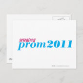 プロム2011 – アクア ポストカード (正面/裏面)