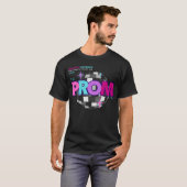 プロム ブラック ユニセックス Tシャツ  (正面フル)