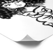 プロム#Caricaturesプリント2021a ポスター (角)