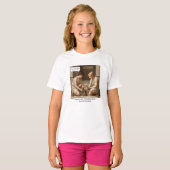 プロメテウスは神から火を盗んだ。 Tシャツ (正面フル)