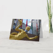 プロメテウス顔マスクを着用 – NYCカード カード (正面)