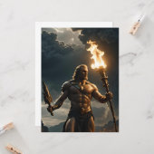 プロメテウス・ギリシャ神話の火神 カード (正面/裏面インサイチュ)