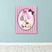 プロメナスタイリッシュー キャンバスプリント (インサイチュ (ウッドフロア))