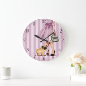 プロメナスタイリッシュー ラージ壁時計 (ホーム)