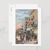 プロメナードの西側景観 ポストカード (正面/裏面)