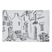 プロメナードデュルイカール|ラ·ロシュ·ベルナード、ブリタニー 枕カバー (裏面-左)