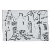 プロメナードデュルイカール|ラ·ロシュ·ベルナード、ブリタニー 枕カバー (裏面-右)