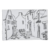 プロメナードデュルイカール|ラ·ロシュ·ベルナード、ブリタニー 枕カバー (正面右)