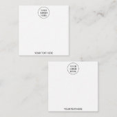 プロモカスタムノロゴ ノートカード (正面/裏面)